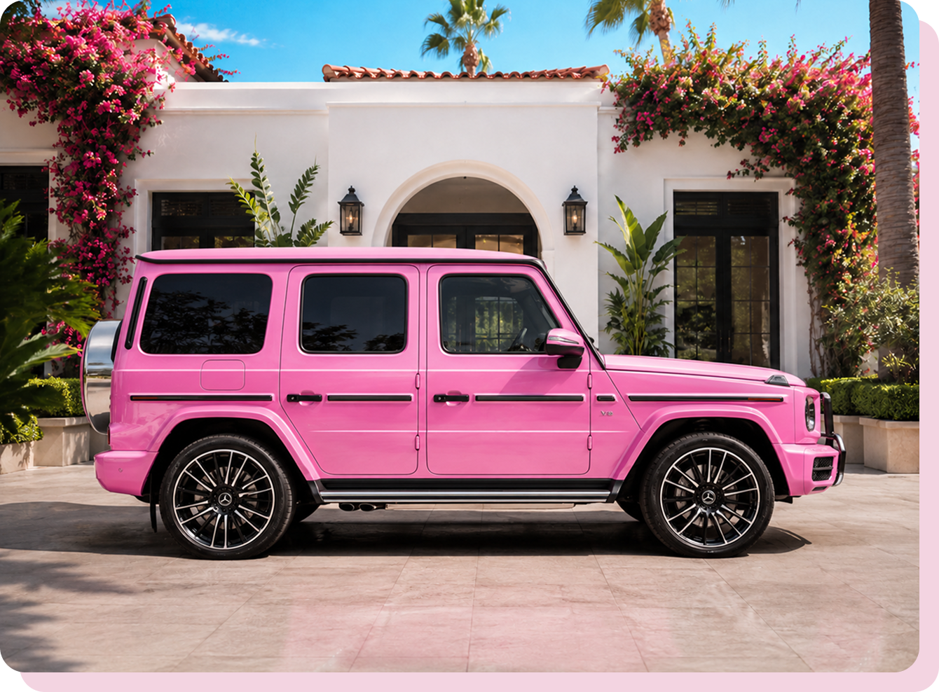 What the pink